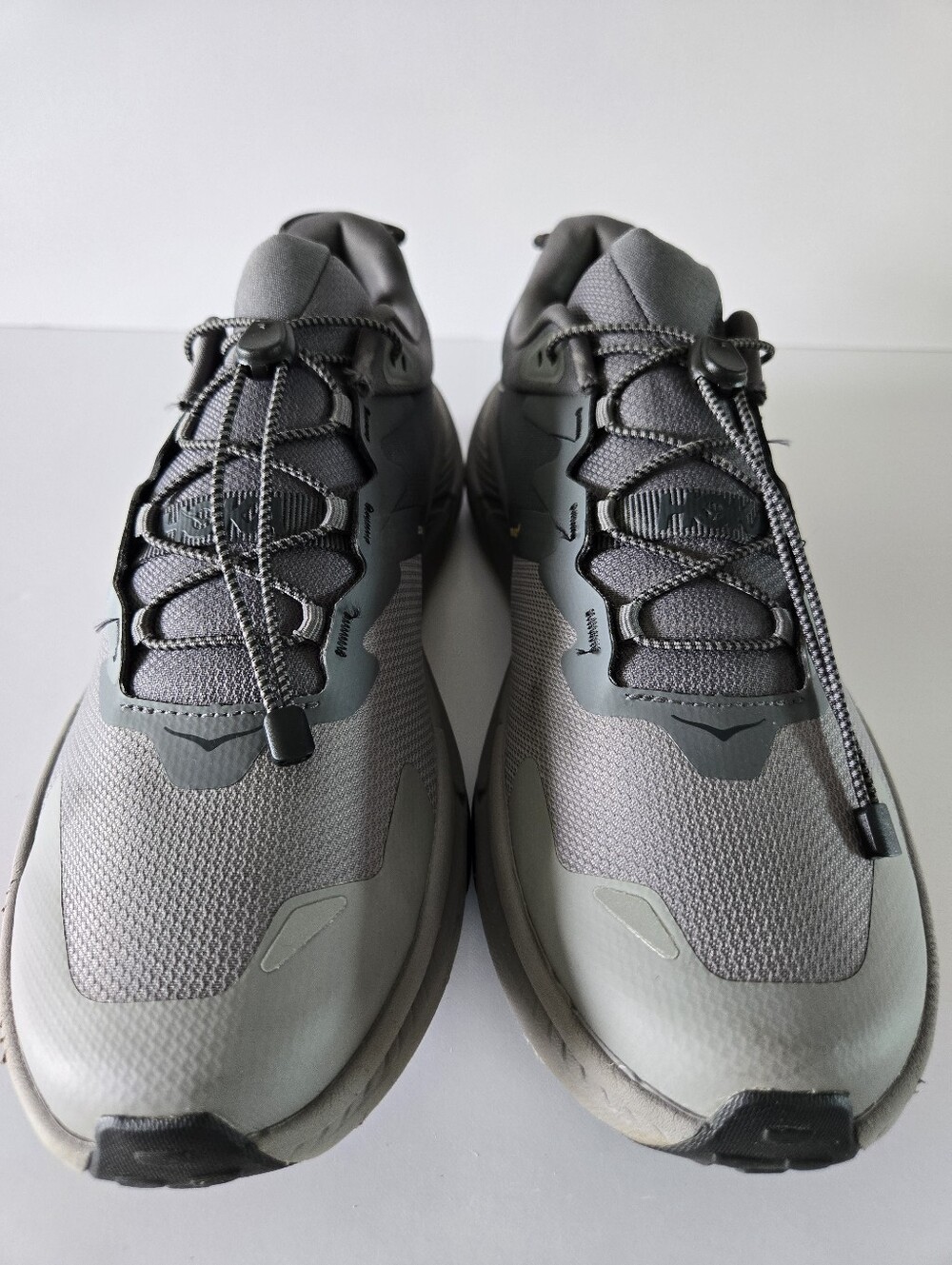 Hoka One One Transport Shoes Mens Size 11D Gray Vibram Sneaker